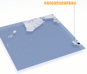 3d view of Kandang Karbau