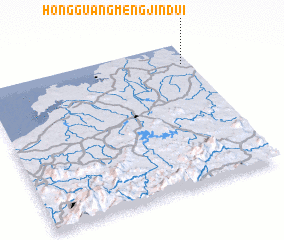 3d view of Hongguangmengjindui