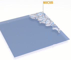 3d view of Hucun