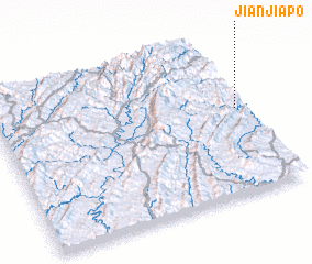 3d view of Jianjiapo