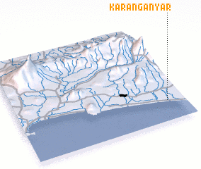 3d view of Karanganyar