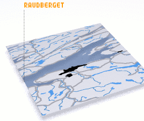 3d view of Raudberget