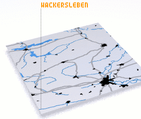 3d view of Wackersleben