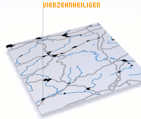 3d view of Vierzehnheiligen