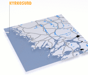 3d view of Kyrkosund