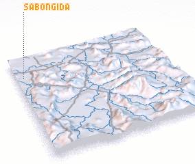 3d view of Sabon Gida