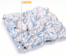 3d view of Cadine