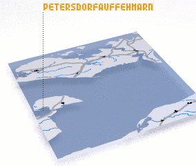 3d view of Petersdorf auf Fehmarn