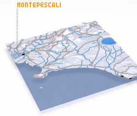 3d view of Montepescali