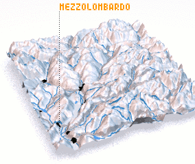 3d view of Mezzolombardo