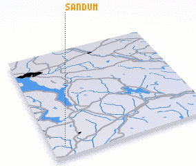 3d view of Sandum