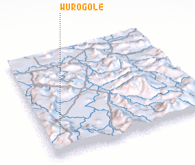 3d view of Wuro Gole