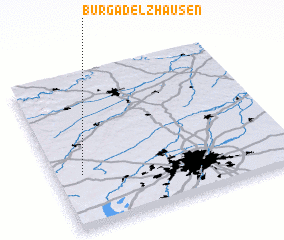 3d view of Burgadelzhausen