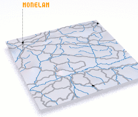 3d view of Monélam