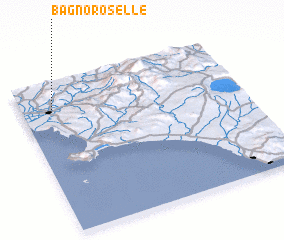 3d view of Bagno Roselle