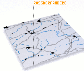 3d view of Roßdorf am Berg