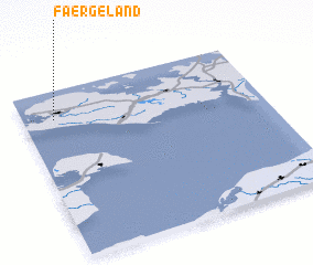 3d view of Færgeland