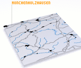 3d view of Mönchenholzhausen