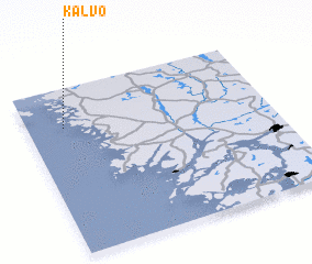 3d view of Kalvö