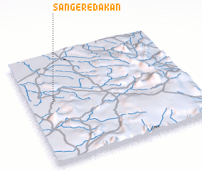 3d view of Sangere Dakan