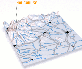 3d view of Malga Buse