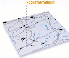 3d view of Hochstadt am Main