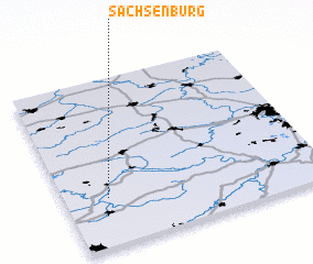 3d view of Sachsenburg