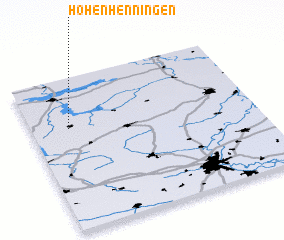 3d view of Hohenhenningen