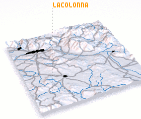 3d view of La Colonna