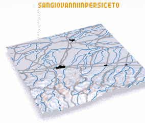 3d view of San Giovanni in Persiceto