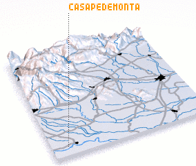 3d view of Casa Pedemonta