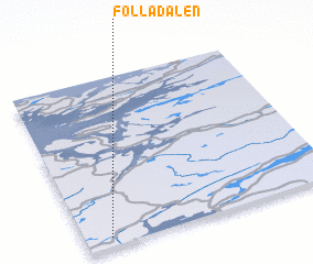 3d view of Folladalen