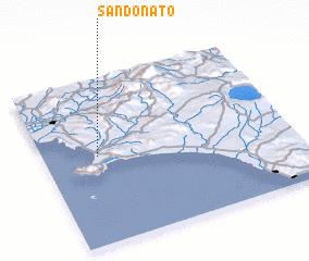 3d view of San Donato