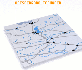 3d view of Ostseebad Boltenhagen