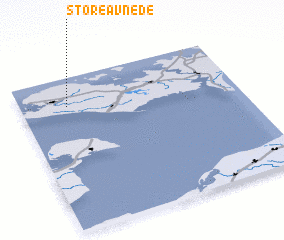3d view of Store Avnede