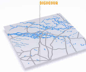 3d view of Diguéoua