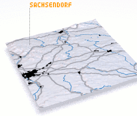 3d view of Sachsendorf