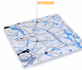 3d view of Sponvika