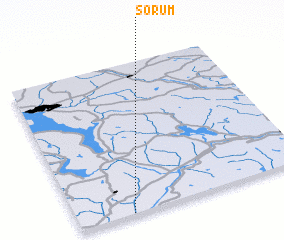 3d view of Sørum