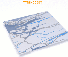 3d view of Ytre Hoddøy