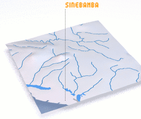 3d view of Sine Bamba
