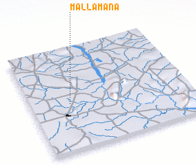 3d view of Mallam Ana