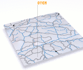 3d view of Oyem