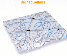 3d view of Sala Bolognese