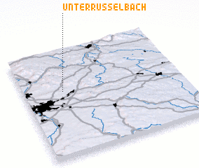 3d view of Unterrüsselbach