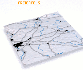 3d view of Freienfels