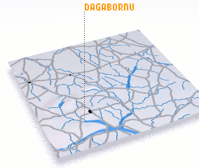 3d view of Daga Bornu