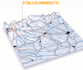 3d view of Stalle Comparetti