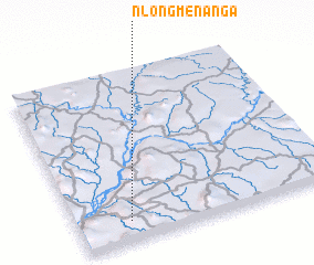 3d view of Nlongménanga