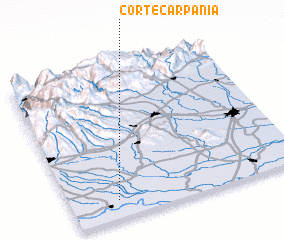 3d view of Corte Carpania